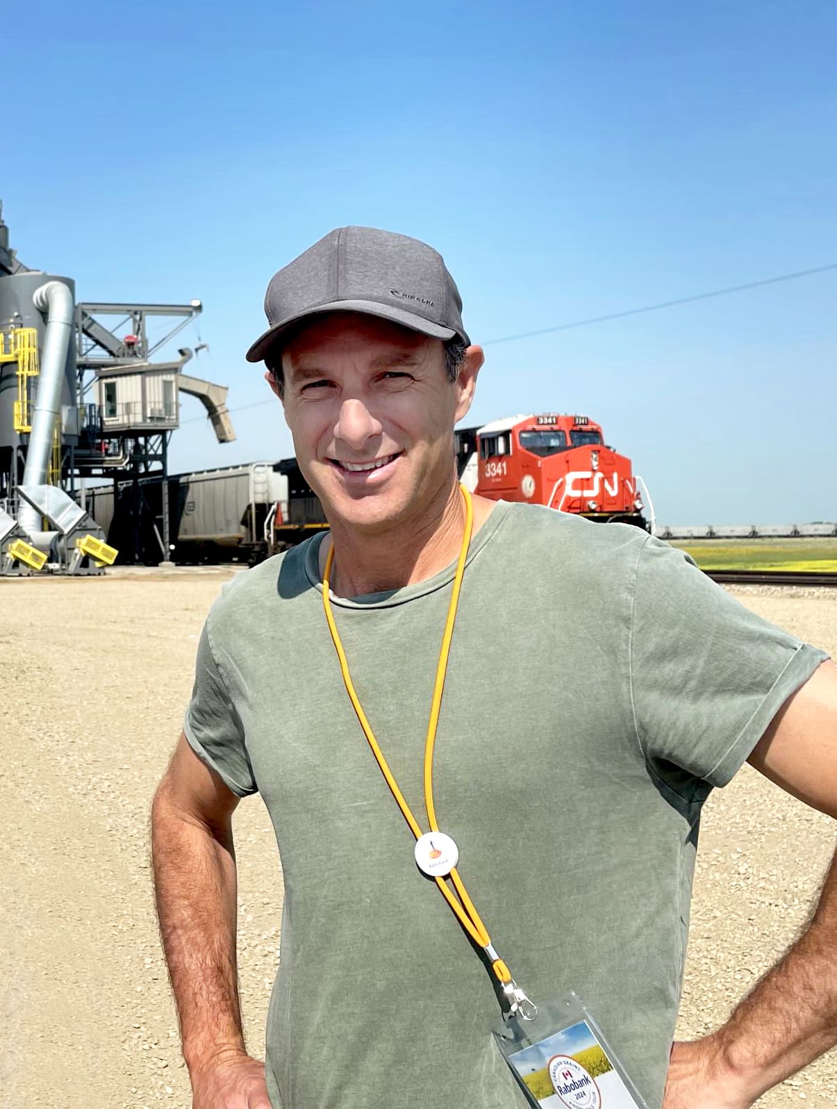 Ryan Modra at G3 Grain Elevator in Melfort, Saskatchewan