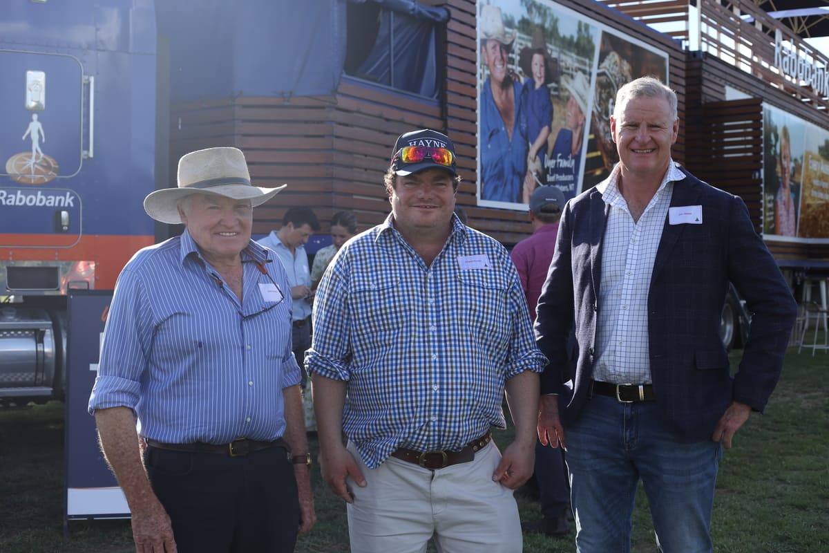 Jock and Angus Hunter with Jon Welsh