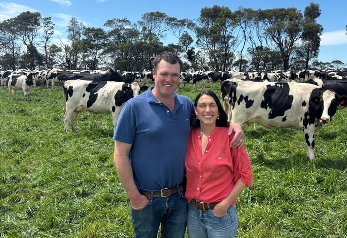 Harris family build a strong dairy future in Larpent